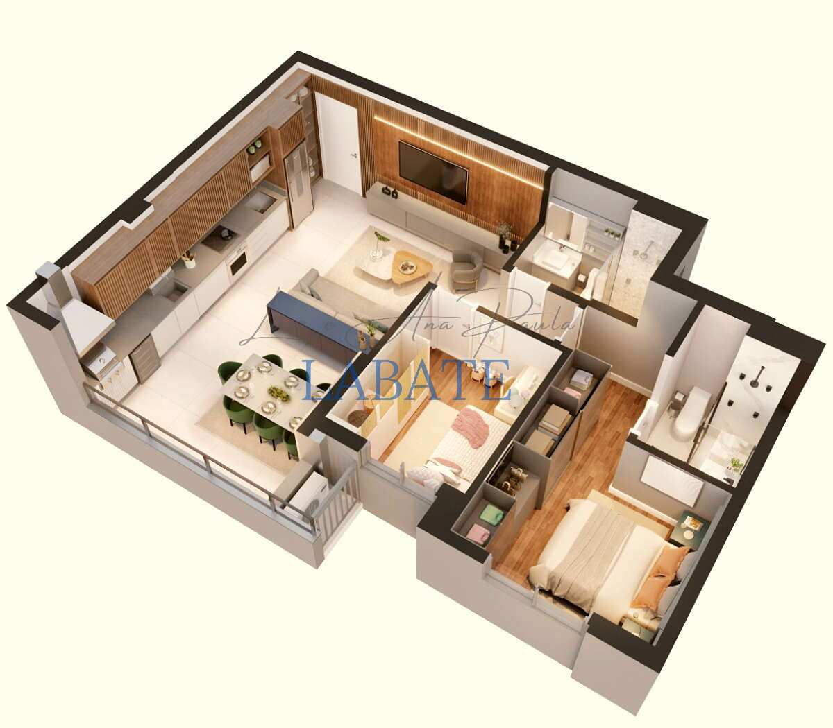  - Apartamento 65m² com suíte e lazer no Belenzinho