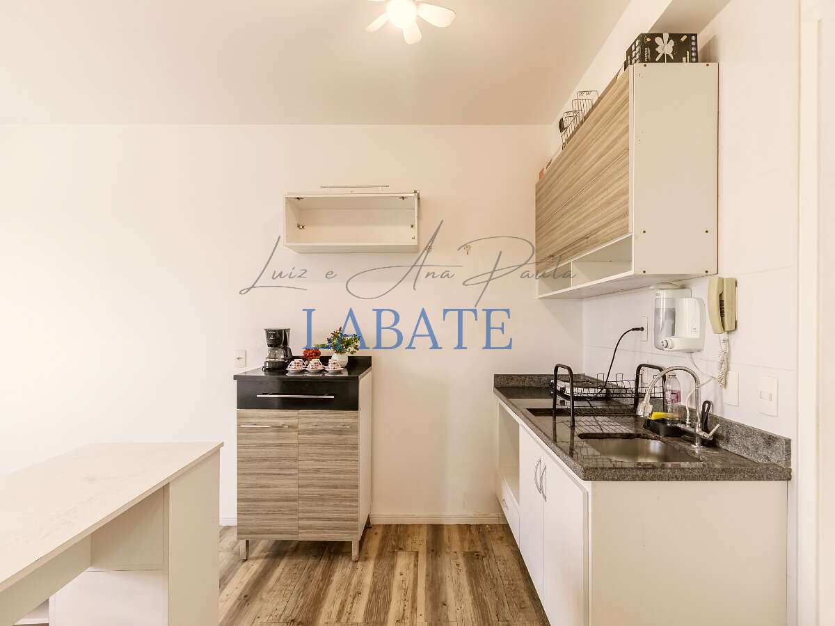 - Studio 27m² mobiliado com vaga no 13º andar, Tatuapé