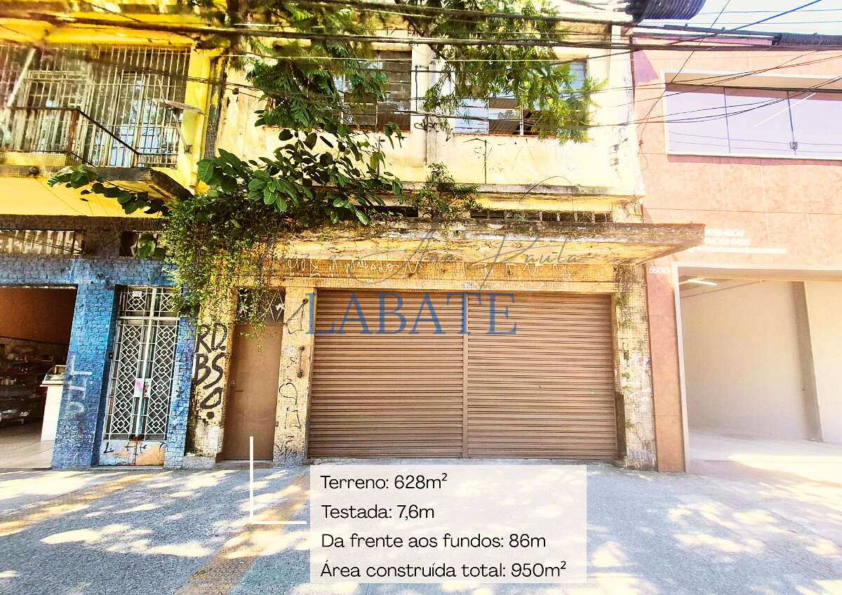 Terreno comercial na Avenida Celso Garcia, Tatuapé - Luiz e Ana Paula Labate